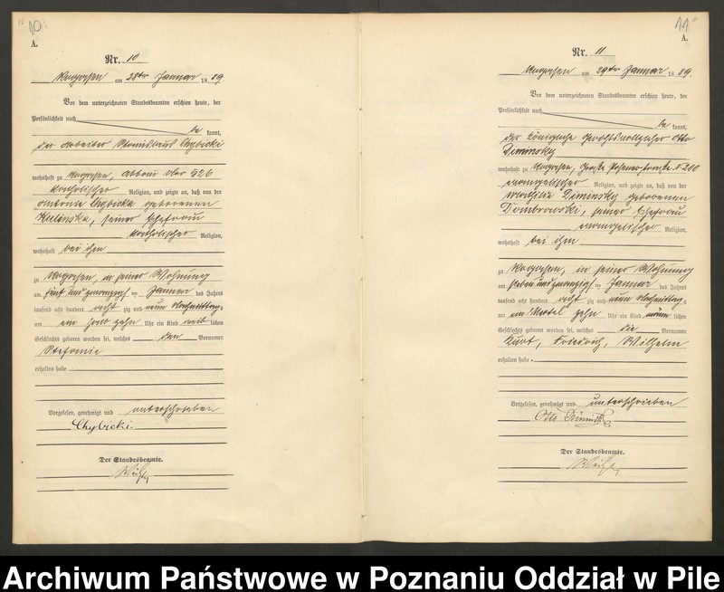 Obraz 8 z jednostki "Księga urodzeń"