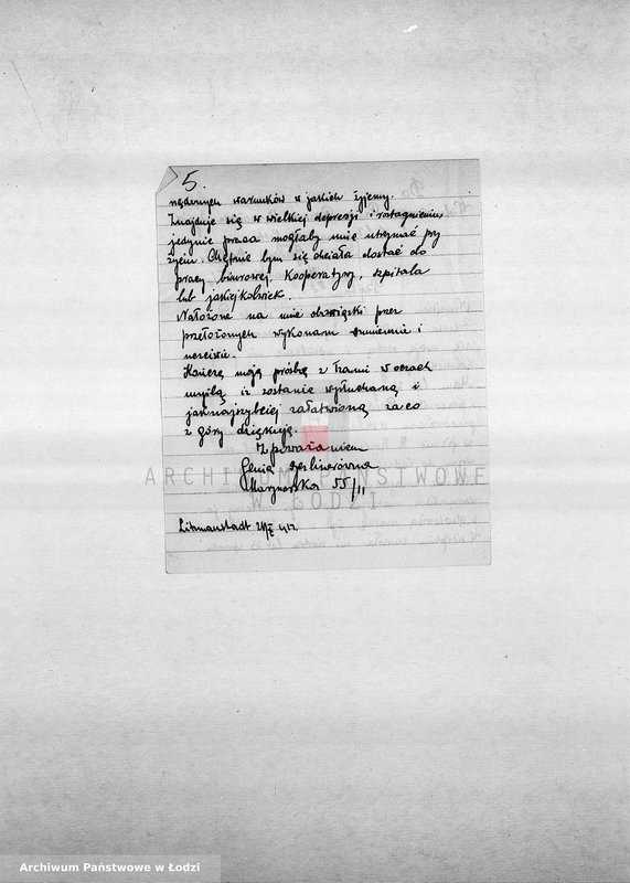 Obraz 8 z jednostki "[Podania o pracę]"