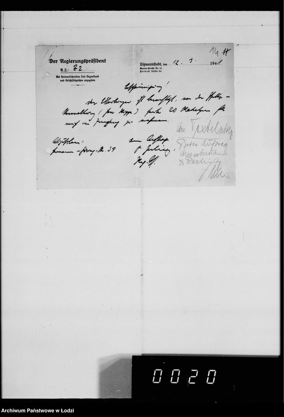 Obraz 18 z jednostki "Kürschnerei. [Zamówienia, rachunki i świadectwa dostaw]"