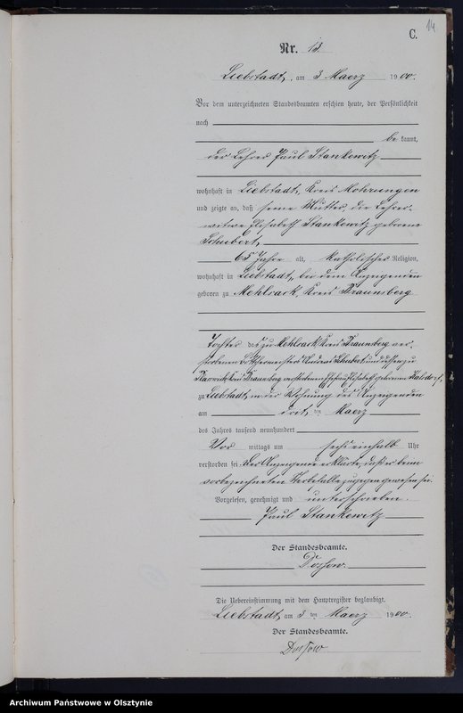 image.from.unit.number "Sterbe-Neben-Register Nr 1 - 53"