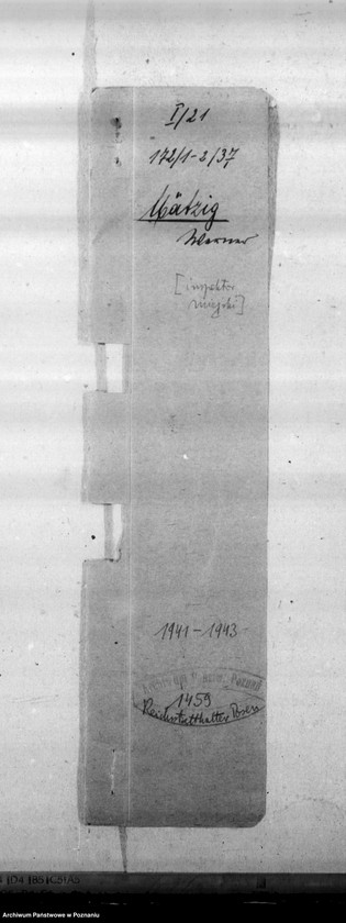 Obraz 4 z jednostki "Mätzig, Werner - inspektor miejski"