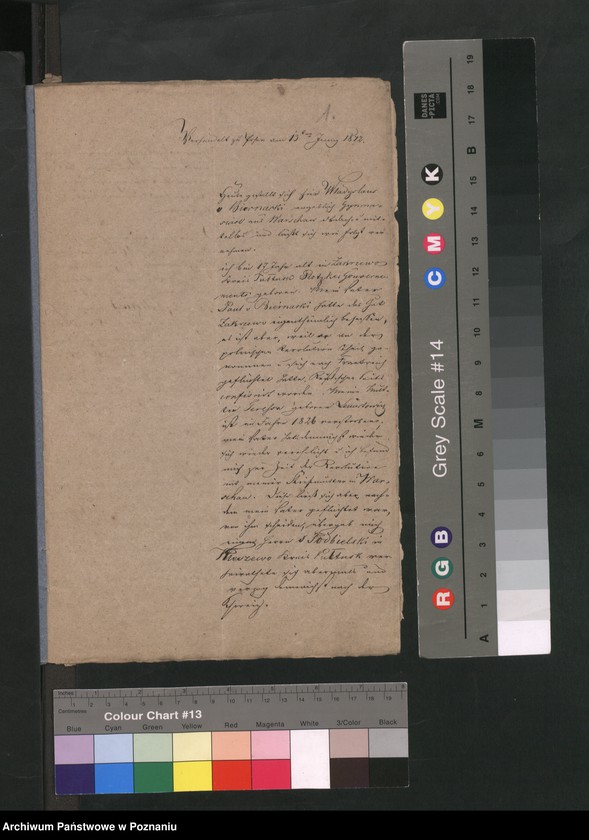 Obraz 4 z jednostki "A. betr. den Gymnasiasten Wladislaus von Biernacki"