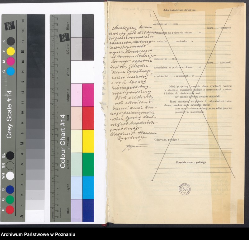 Obraz 3 z jednostki "Księga miejscowa małżeństw tom IV [Rejestr główny małżeństw]"