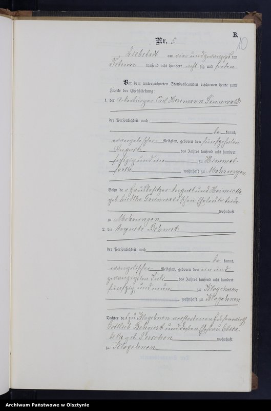 image.from.unit.number "Heiraths-Neben-Register Nr 1 - 18"