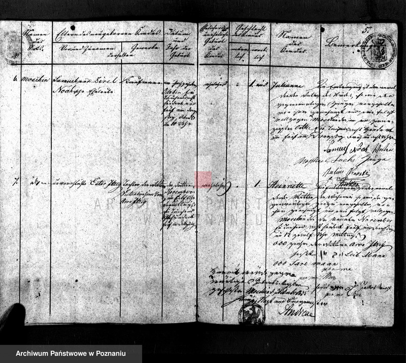 Obraz 6 z jednostki "Geburtsregister"