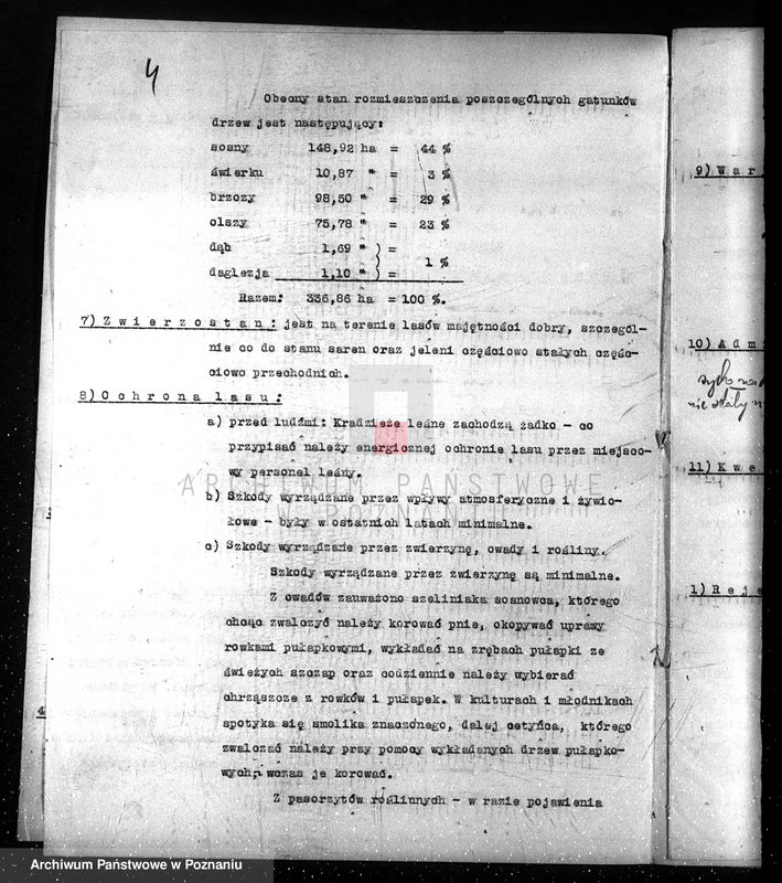 Obraz 8 z jednostki "/Nadzór nad gospodarką leśną majętności Siekówko/ 1938-1948"