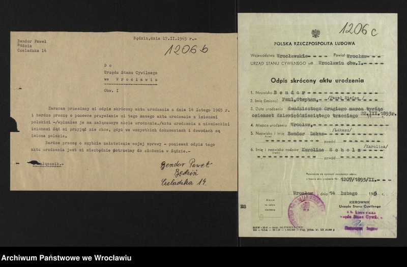 image.from.unit.number "Geburts-Haupt-Register Breslau II 1893 Band 4"