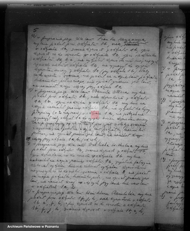 Obraz 9 z jednostki "/Nadzór nad gospodarką leśną/ protokoły badania lasów, programy gospodarcze powiat nowotomyski"