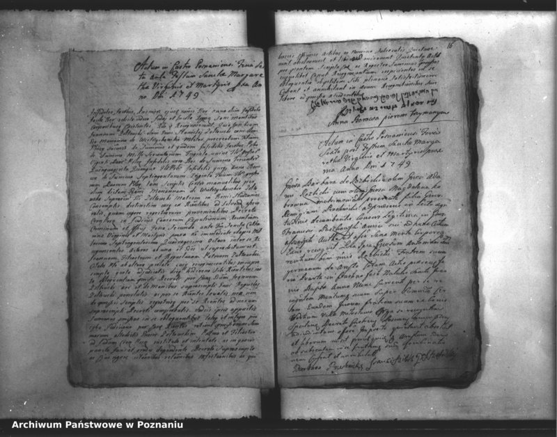 Obraz 18 z jednostki "Inscriptiones, resignationes [protocollon]"