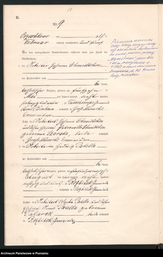 Obraz 20 z jednostki "Heirath-Neben-Register"