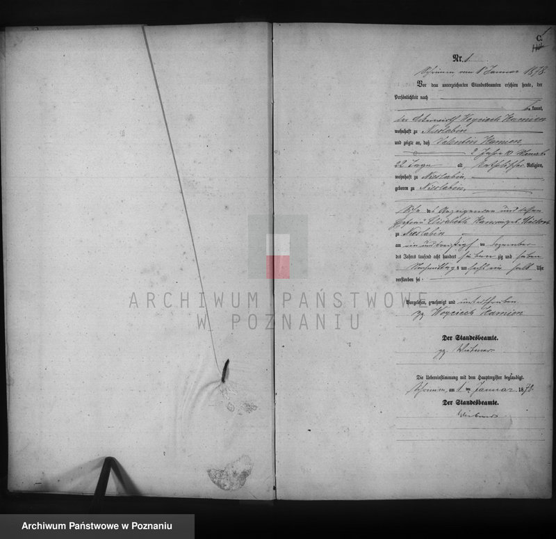 Obraz 2 z jednostki "Księga zgonów"