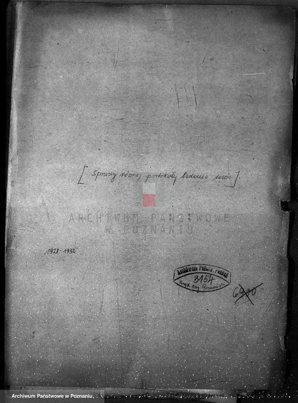 Obraz 4 z jednostki "/Różne sprawy leśne, protokóły badania gospodarki leśnej/"