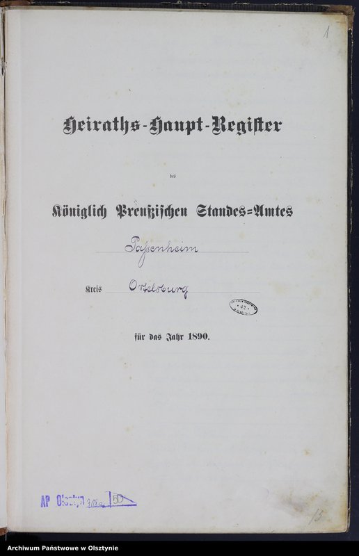 image.from.unit.number "Heiraths-Haupt-Register Nr 1 - 11"