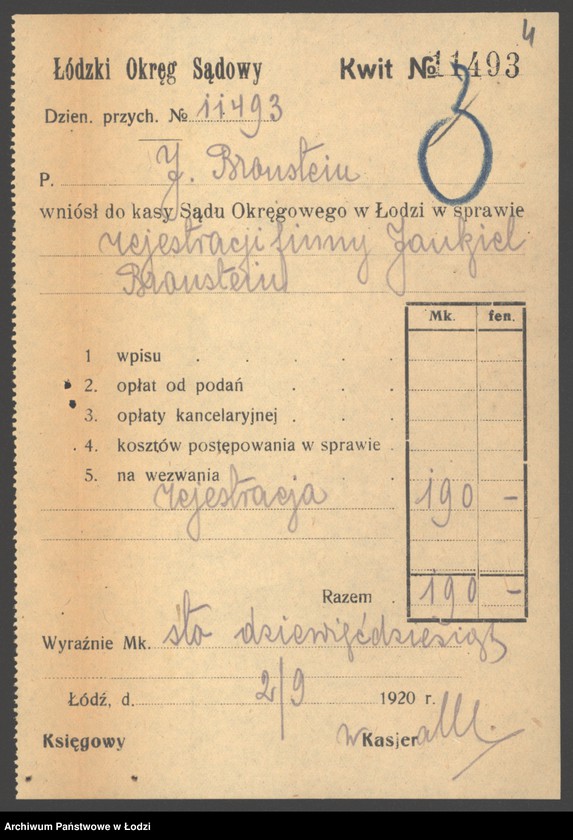 Obraz 6 z jednostki "„Jankiel Bronstein” – sprzedaż drzewa"