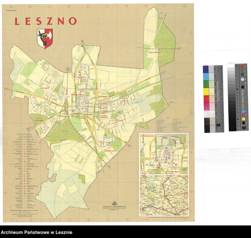 Obraz 15 z kolekcji "Jak zmieniało się Leszno? Plany miasta Leszna w zasobie Archiwum"