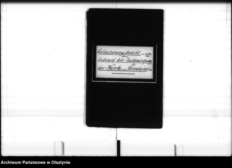 image.from.unit.number "Friedland, evangelische Kirche, Erläuterungsbericht zum Entwurf"