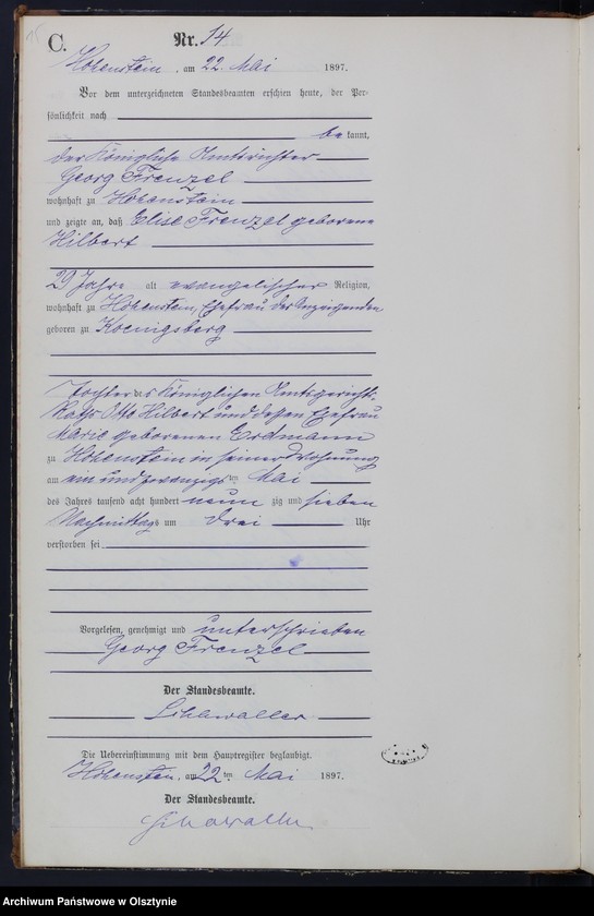 image.from.unit.number "Sterbe-Neben-Register Nr 1 - 58"