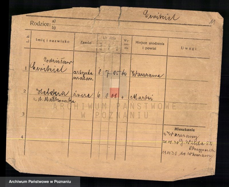 Obraz 13 z jednostki "Ćwikła - Cypliński"