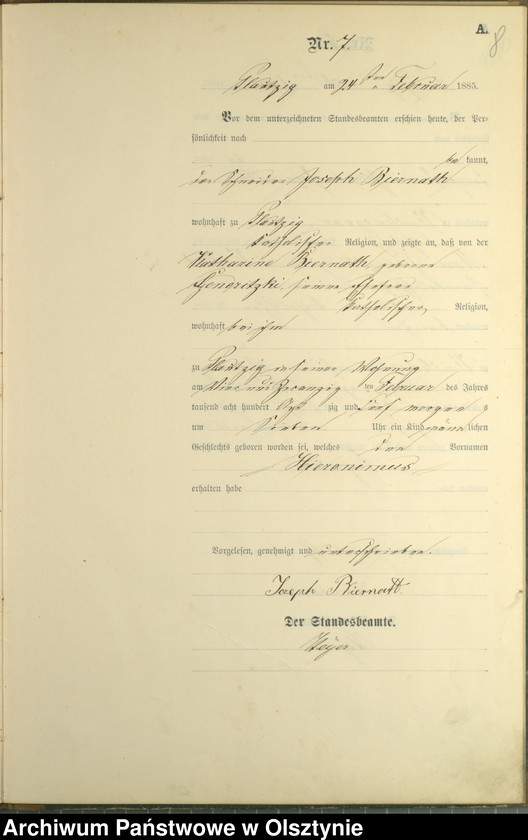 image.from.unit.number "Geburts-Haupt-Register Nr 1 - 37"