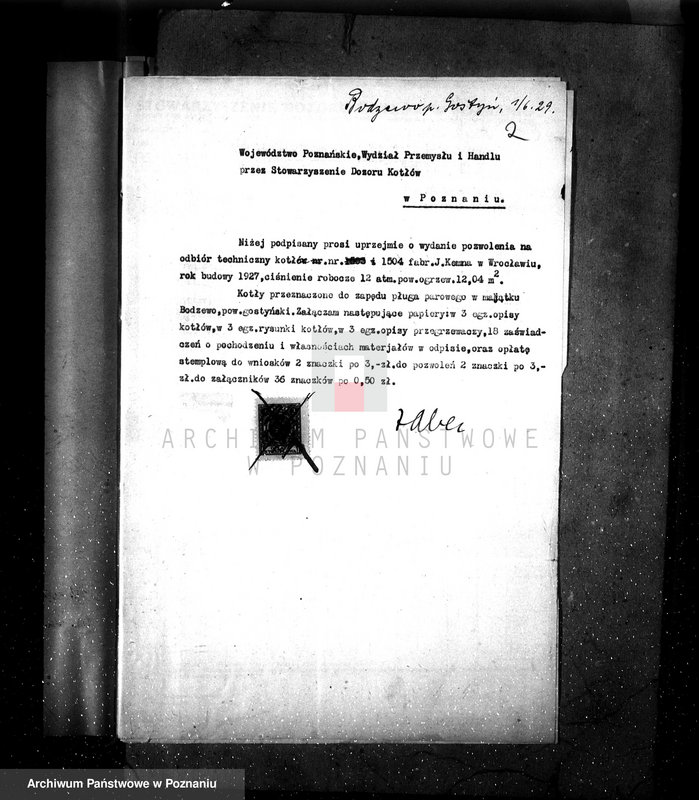 Obraz 6 z jednostki "Majętność Bodzewo pow. gostyński gospodarstwo rolne własność Zabel nr woj. kotła 6311"