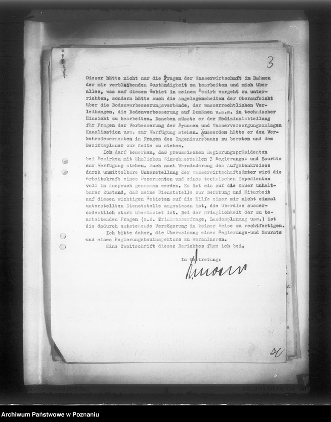 Obraz 7 z jednostki "Korespondencja w sprawie stanowiska urzędów budowlanych, rolnych, wodnych itp."