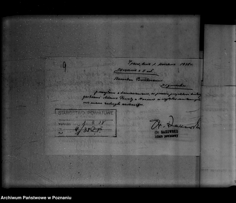 Obraz 13 z jednostki "Zatwierdzenie projektu urządzenia garbarni J. Panety w Mosinie powiat śremski"