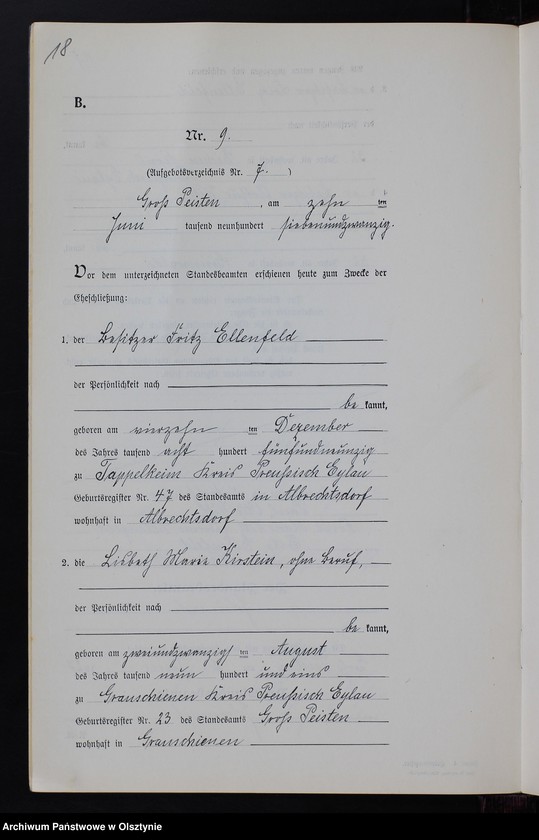 image.from.unit.number "Heiraths-Neben-Register Nr 1 - 13 [ Księga małżeństw - wtóropis ]"