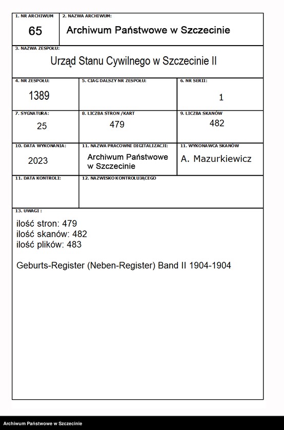 image.from.unit.number "Geburts-Register (Neben-Register) Band II"