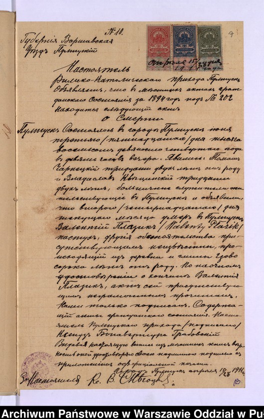 image.from.unit.number "Akta urodzeń, małżeństw, zgonów"