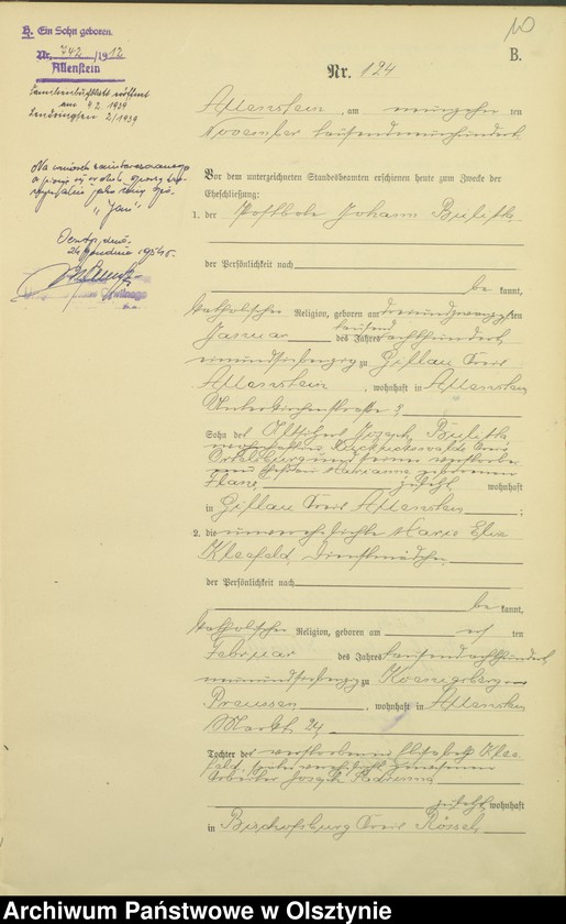 image.from.unit.number "Heiraths-Haupt-Register Tom II,Nr 120 - 136"