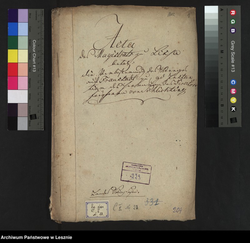 Obraz 3 z jednostki "[Die Verbesserung des Weges auf Fraustadt zu ad Instantiam des Herrn Landesdirektors Freicherrn von Schlichting]"