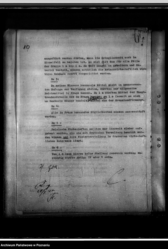 Obraz 14 z jednostki "Abteilungsleiterbesprechungen"