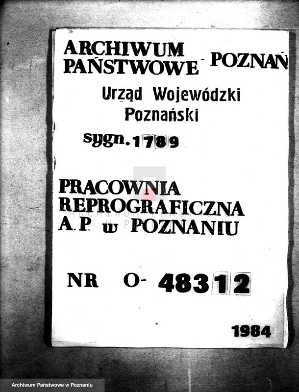 Obraz 1 z jednostki "Sprawy budowlane domeny Nischwitz /Niszczewica/"
