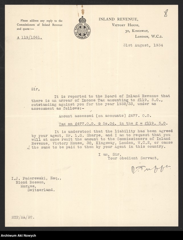 image.from.unit.number "Sharpe L. G. Concert Agency (London); L.29 (odpowiedzi)"