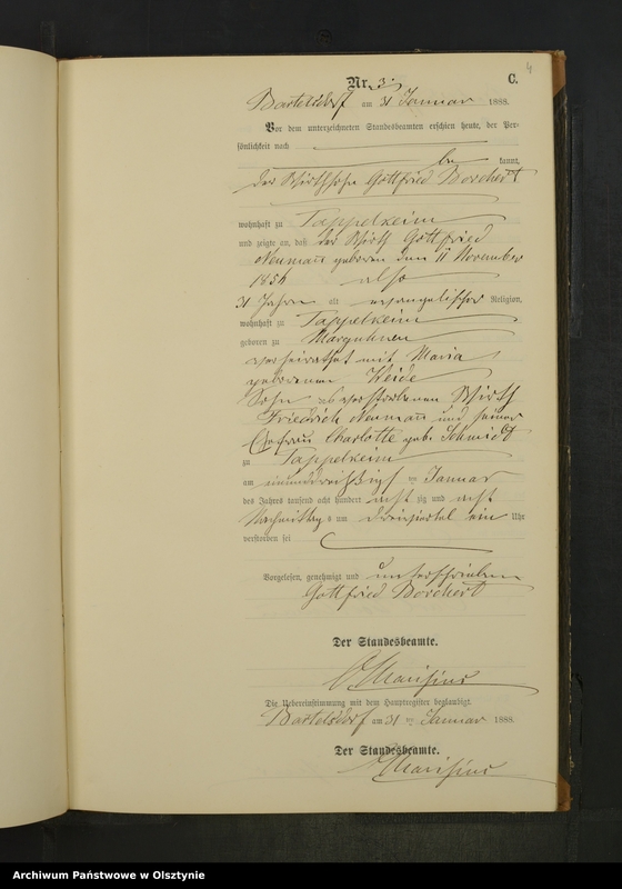 image.from.unit.number "Sterbe-Neben-Register Nr 1 - 45"