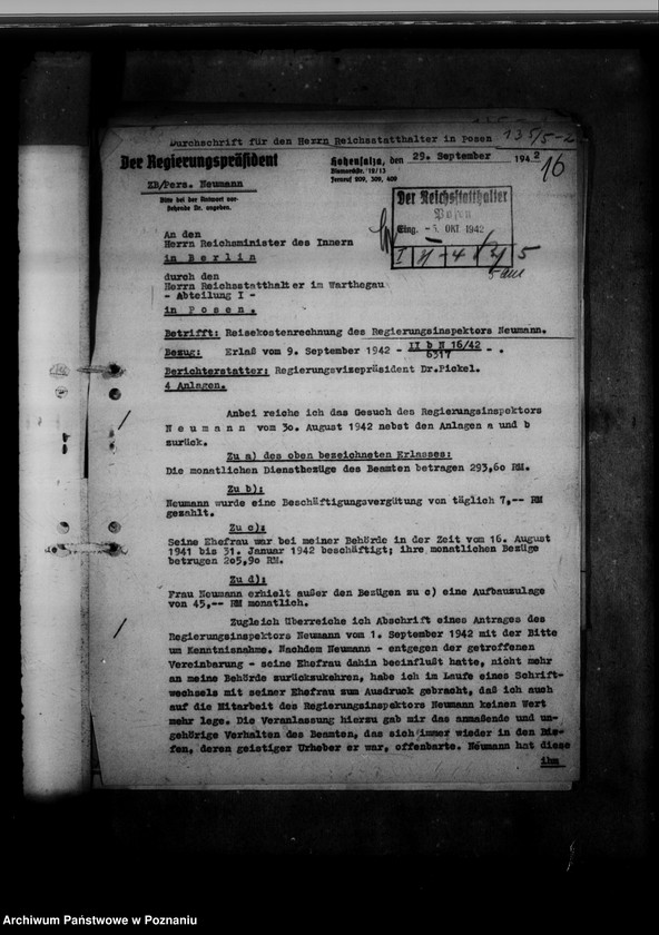 Obraz 20 z jednostki "Abordnung von Beamten"