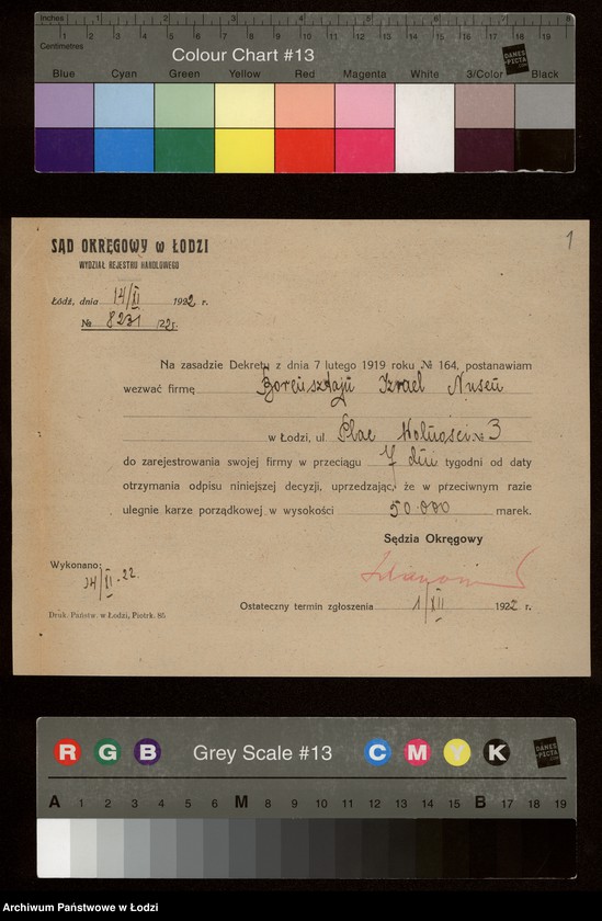 Obraz 3 z jednostki "Izrael Nusen Borenstein- restauracja"