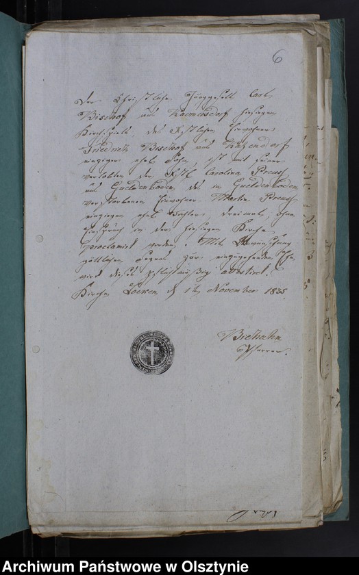 image.from.unit.number "Proclamations-Atteste und gerichtl. Heirats-Consense zu Copulationen im Kirchspiel Mohrungen"