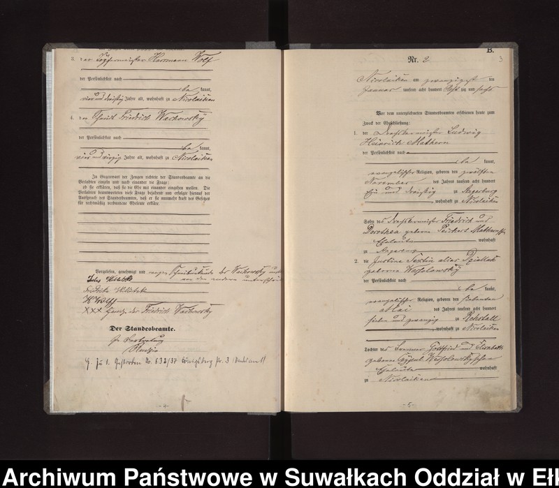 image.from.unit.number "Heiraths-Haupt-Register des Königlichen Preussischen Standes-Amtes Stadt Nikolaiken Kreis Sensburg"