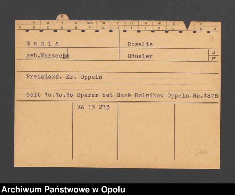 Obraz 3 z jednostki "[Mania Rosalie z domu Warzecha, Preisdorf]"