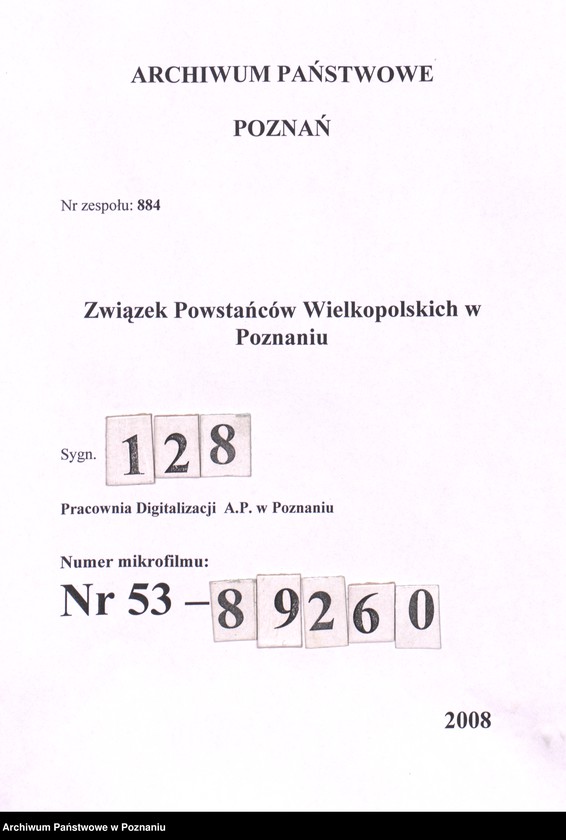 Obraz 1 z jednostki "Oborniki - akta delegata powiatowego."