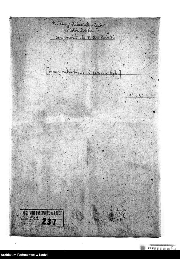 Obraz 3 z jednostki "[Sprawy zatrudnienia i poprawy bytu]"