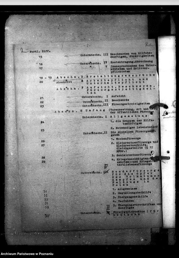 Obraz 6 z jednostki "Vorläufige Handhabung der öffentlichen Fürsorge"