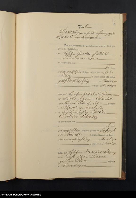 image.from.unit.number "Heiraths-Neben-Register Nr 1 - 19"