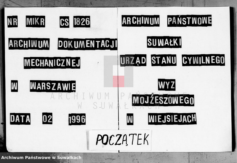 image.from.unit.number "Duplikat akt uroždenija, brakosočetanija i umeršich Evrejskogo Ispoviedanija Vejsejskogo Okruga s 1869 goda Duplikat akt urodzeń, małżeństw i śmierci wyznania mojżeszowego wiejsiejskiego okręgu z 1869 roku"
