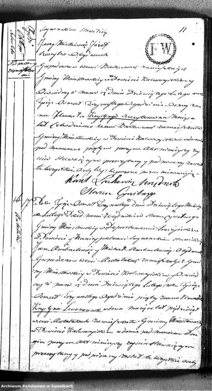 image.from.unit.number "Akta Zmarłych w Roku 1813 od dnia 1 Junuary aż do dnia 31 Grudnia w Gminie Mirosławskiey"