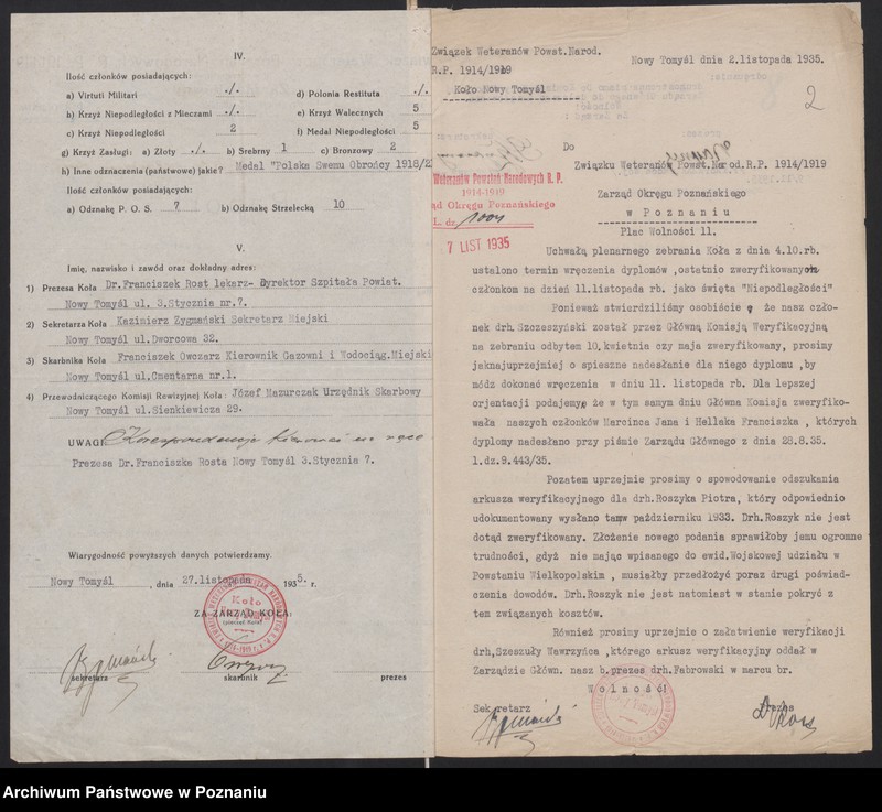 Obraz 5 z jednostki "Nowy Tomyśl - akta koła."