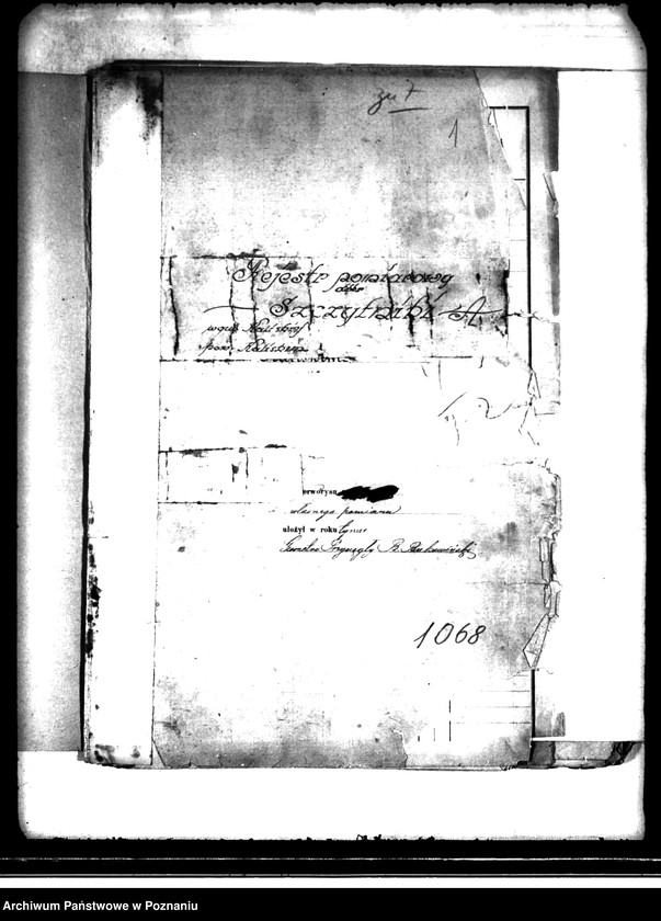 Obraz 5 z jednostki "/Rejestr pomiarowy dóbr Szczytniki powiat kaliski"