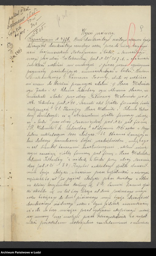 Obraz 11 z jednostki "Hern Wieluński i Szlama Sztrasburg- sprzedaż garderoby"