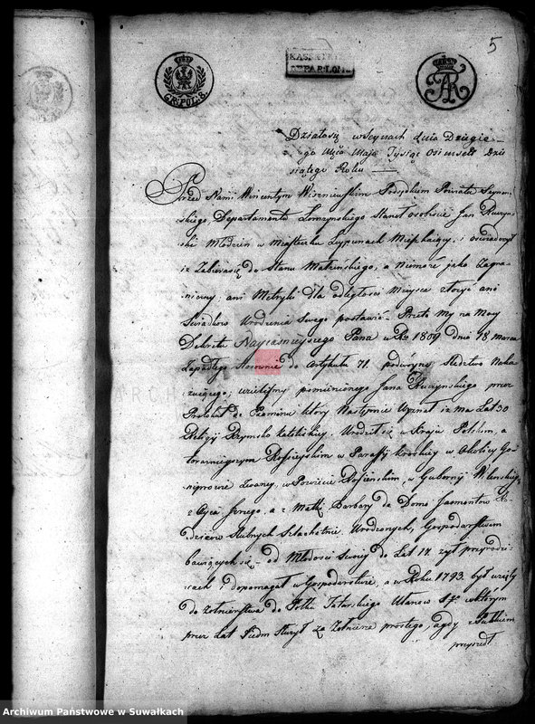 image.from.unit.number "Aneksa Gminy Lejpuńskiej 1810. 1811 r."